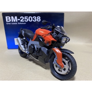 โมเดลรถมอเตอร์ไซค์บิ๊กไบร์ทBMW-25038 Die-cast Motor สเกล1:12 รายละเอียดสวยเป็นงานโมเดลสำหรับตั้งโชว์