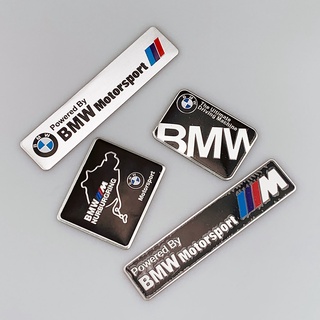 สติกเกอร์อลูมิเนียม ลาย BMW สำหรับตกแต่งรถยนต์