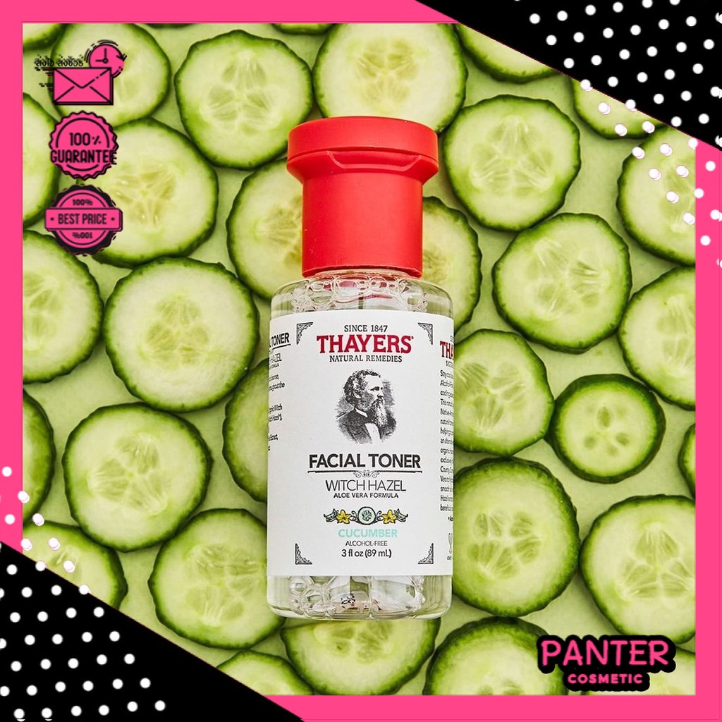 Thayers Facial Toner Witch Hazel Aloe Vera Formula Cucumber Alcohol