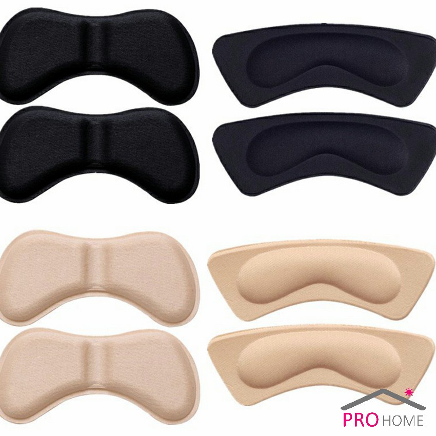 แผ่นกันรองเท้ากัด เนื้อนิ่ม ช่วยแก้รองเท้าหลวม แผ่นกันกัด 1 แพค ต่อ คู่  Sponge heel pad