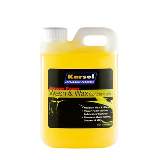 WYNNS KARSOL คาร์ซ็อล แชมพูทำความสะอาดภายนอกรถ 1000 มล.