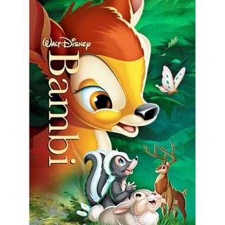 DVD Bambi กวางน้อยแบมบี้ ภาค 1 : 1942 #หนังการ์ตูน #ดิสนีย์ (ดูพากย์ไทยได้-ซับไทยได้)