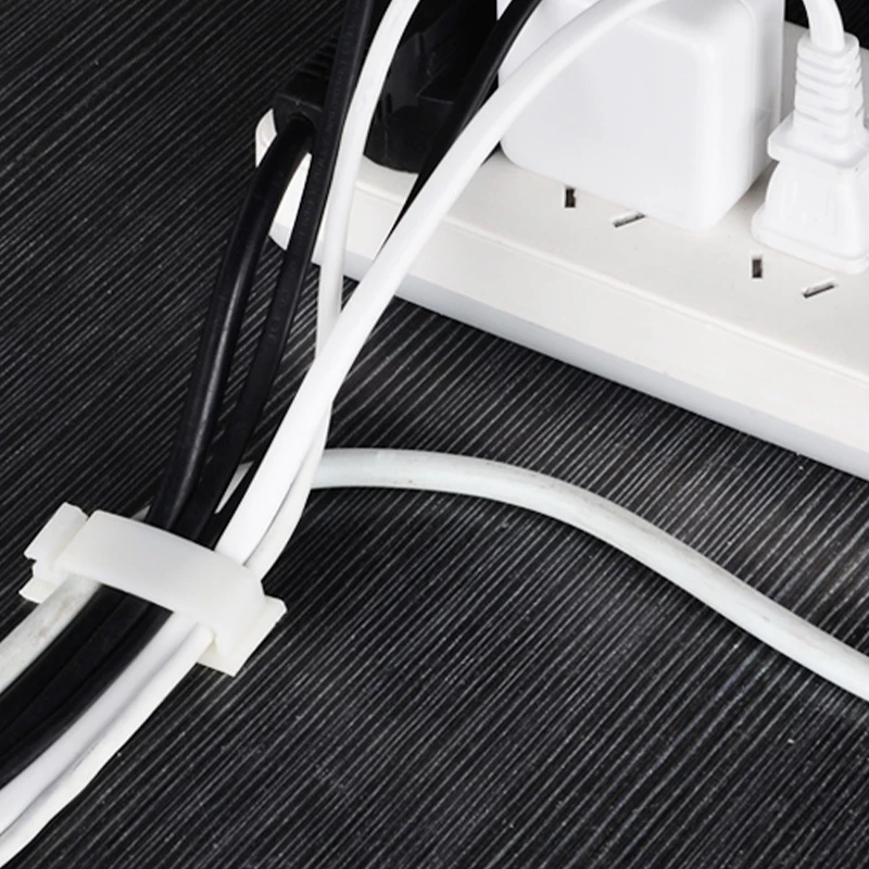 คลิปจัดสายเคเบิล USB 10 ชิ้น ติดใต้โต๊ะ จัดระเบียบสาย thumbnail 4
