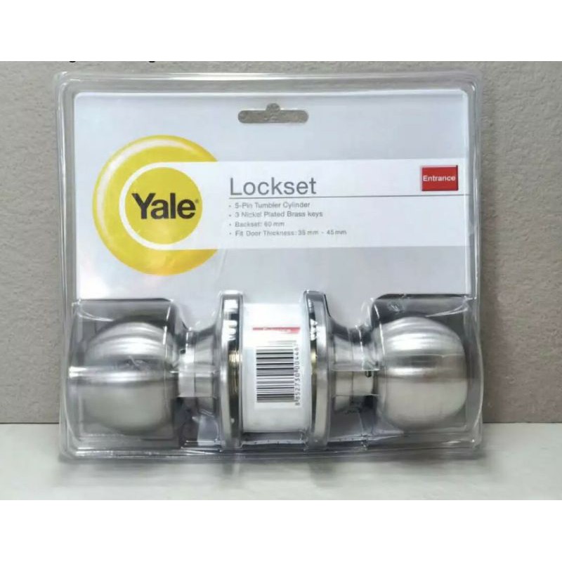 ลูกบิด Yale สเตนเลส 5127 ห้องนอน