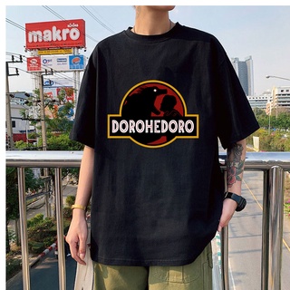 [S-5XL]ใหม่ เสื้อยืดลําลอง ผ้าฝ้าย 100% แขนสั้น พิมพ์ลาย Dorohedoro โอเวอร์ไซซ์ แฟชั่น สําหรับคู่รัก LHZY