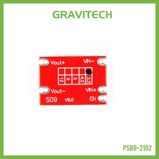 [Gravitechthai]DC-DC Automatic Buck/Boost Step Down and Up Converter with Fixed Output 3.3V - VIN: 3-15V