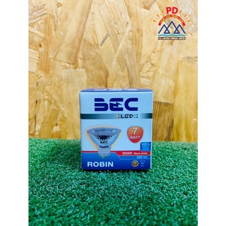 BEC-หลอดMR16 LED  220V 7W/WW  ROBIN