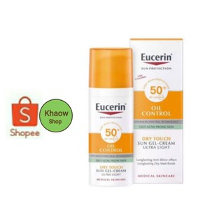 Eucerin OIL CONTROL Sun Gel-Cream Dry Touch SPF50+  50ml.