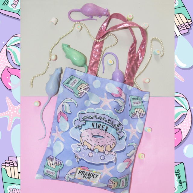 ❤️Pranky play signature totebag❤️