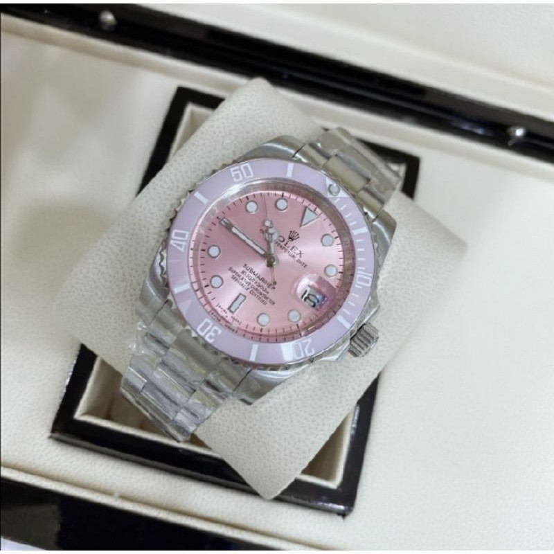 Rolex ระบบออโตเมติก พร้อมกล่องอุปกรณ์ครบเซตเทียบแท้