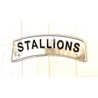 ป้ายสำหรับแต่งรถ stallions centuar150