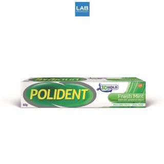 Polident Fresh Mint cream - 60 g.- โพลิเดนท์ครีมติดฟันปลอมสูตรกลิ่นมิ้นท์