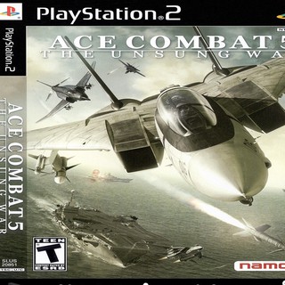 แผ่นเกมส์ PS2 (คุณภาพ) (ส่งไว)  Ace Combat 5 The Unsung War [USA]