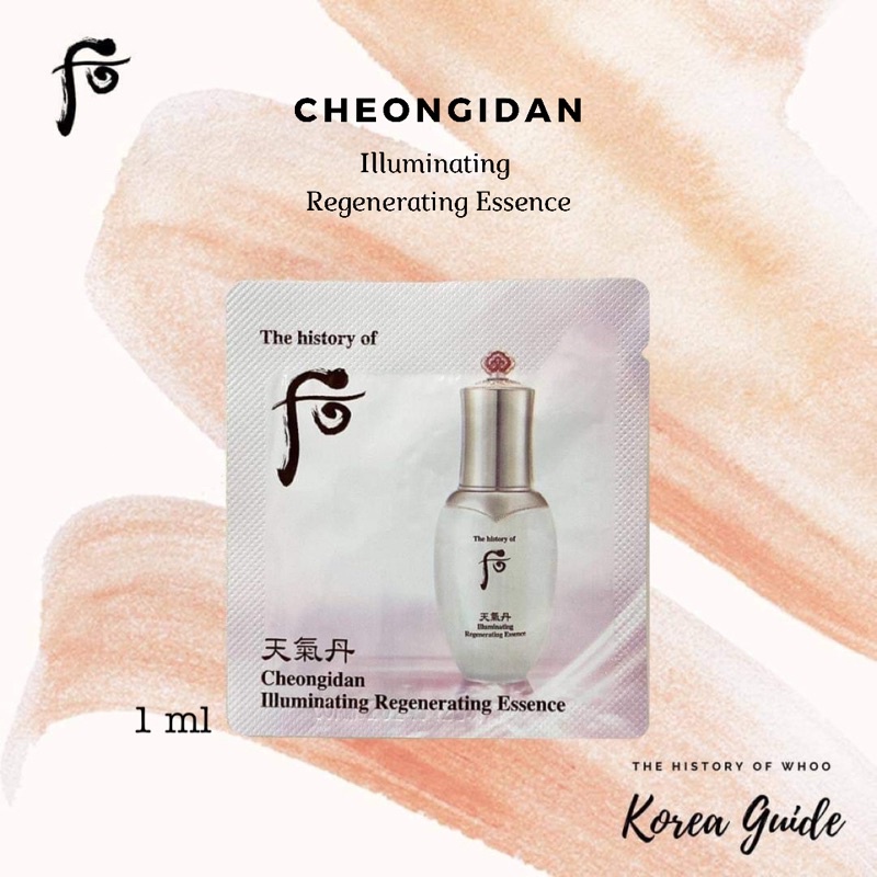 แท้/พร้อมส่ง exp2026.08 The History Of Whoo - Cheongidan Illuminating Regenerating Essence 1 ml