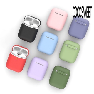 เคสหูฟังไร้สาย ซิลิโคน กันกระแทก สําหรับ Air-pods 1 2