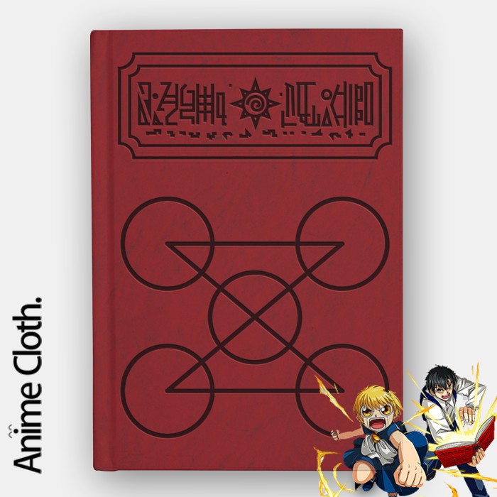 ღღღღสมุดโน๊ตพิมพ์ลาย Zatch Bell Mamodo Spellbook อะนิเมะสําหรับตกแต่ง