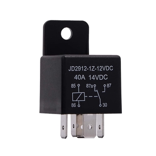 มอเตอร์รีเลย์ 5 - Pin 12v 40 Amps Spdt Model : Jd 2912-1z - 12 Vdc 40a 14vdc TR