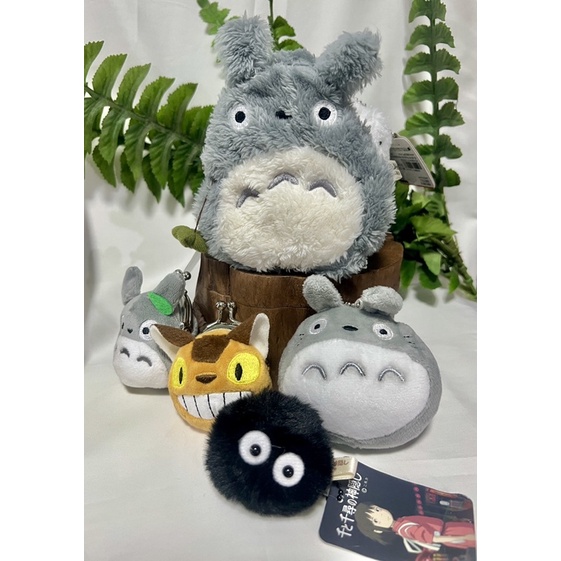 พวงกุญแจตุ๊กตานุ่มนิ่ม totoro และเพื่อน