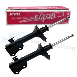 KYB โช๊คอัพหน้า ( 2X26029016 ) TOYOTA VIOS 02-06 แก๊สใน (KTR2135)(คู่)