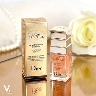 ของแท้💯%👉(5ml) เซรั่ม Dior prestige la micro-huile de rose advanced serum(ราคา/ชิ้น)