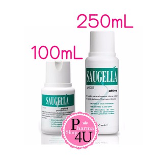 Saugella Attiva 100ml / 250ml. จิมิมีกลิ่น ตัวนี้ช่วยได้ ทำความสะอาดจุดซ่อนเร้น