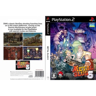 แผ่นเกมส์ PS2 Metal Slug 6   คุณภาพ ส่งไว (DVD)