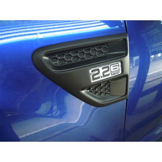 ครอบแก้มข้างสำหรับ FORD RANGER ปี 2012 สีดำด้าน