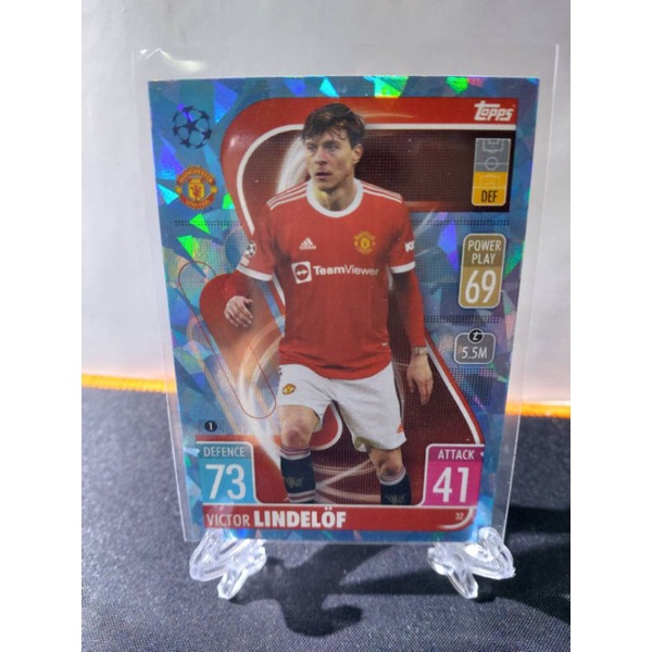 Manchester United Topps match attack cards