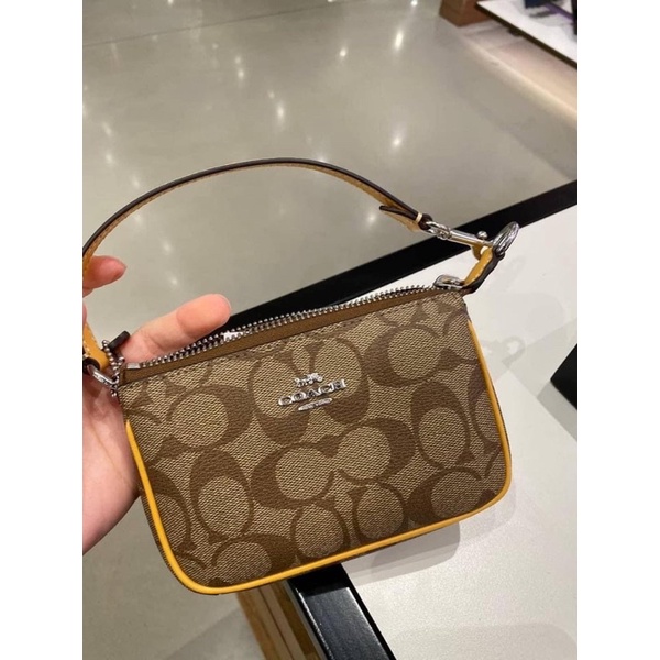 มินิพอช COACH NOLITA 15 IN SIGNATURE CANVAS 💯