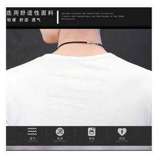 👕พร้อมส่งเสื้อยืดแฟชั่นผู้ชายลุคเกาหลี เนื้อผ้าดี ผ้าเนียนนุ่ม ใส่ไปไหนก็ดูเท่