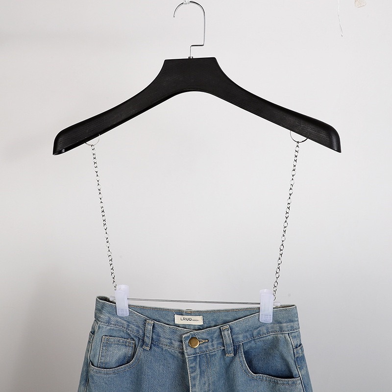 ไม้แขวนชุดเซต แขวนเสื้อพร้อมกางเกง**พร้อมส่ง**