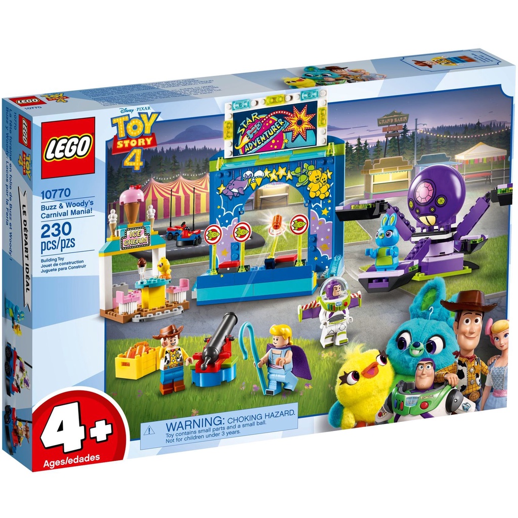Lego Disney 10770 Buzz & Woody's Carnival Mania! ของแท้💯
