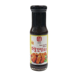 (5/2025)ซอสเคลือบไก่ทอดเกาหลี รสกระเทียม (โอกัม ฟูดส์) 185 กรัม (Ogam Food Soy Garlic Sauce for Fried Chicken - 185g.)