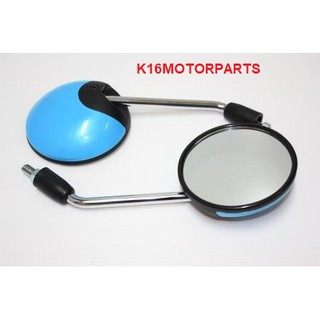 กระจก มองข้าง กระจกมองหลังรุ่น SCOOPY-I ปี 2009-2012 สีฟ้า ร…