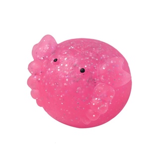 Big Spongy Squishy Mochi Fidget Toys Kawaii Animal Cute Powder Stress Ball Toys Fun Sensory For B4R9