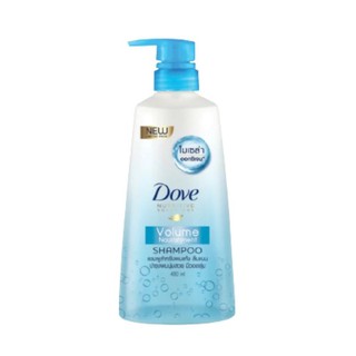 โปรโมชั่น : ขายดี Dove โดฟ นูทีฟ โซลูชั่น แชมพูใส วอลลุ่ม นูริชเมนท์ ผมนุ่มสวย มีวอลลุ่ม 450 มล.-450 มล.