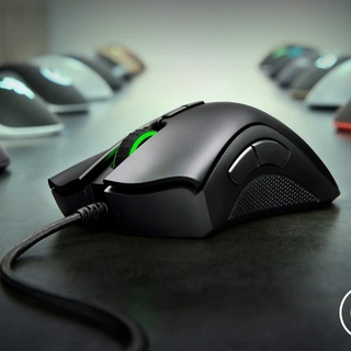 Razer DeathAdder Elite เมาส์เกมมิ่ง เซนเซอร์ 16,000 DPI 7 ปุ่มกด ตั้งโปรแกรมได้