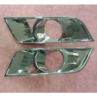 ครอบไฟตัดหมอก แรนเจอร์ ชุปโครมเมี่ยม Chrome Ford Ranger mc 2012 - 2015+