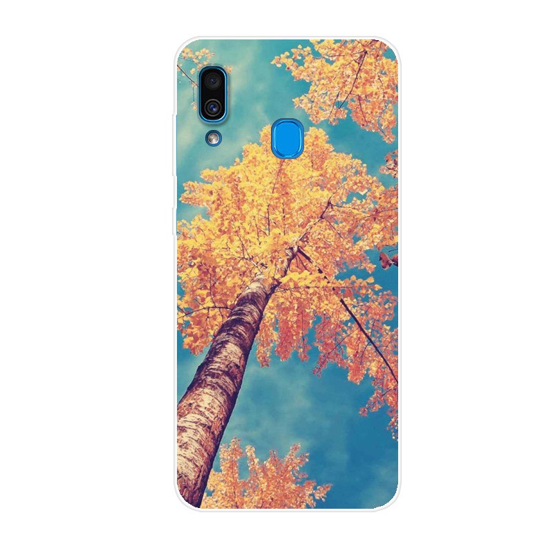 เคสโทรศัพท์ชนิดซิลิโคน Tpu แบบนิ่มลายการ์ตูนสําหรับ Samsung Galaxy A30