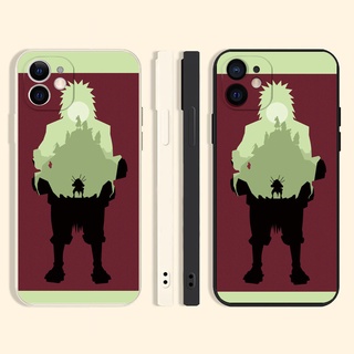 Jiraiya เคสไอโฟน 8พลัส เคส iPhone 7 8 plus se2020 Naruto ลายอนิเมะ cover 12 11 pro max case 13 pro Xr Xs X max นิ่ม