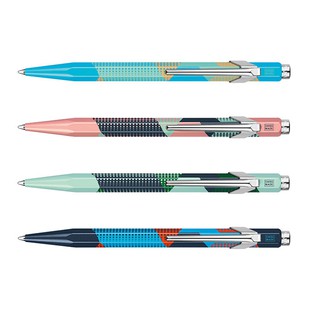 Caran d’ache(คารัน ดัช) ปากกา Caran D’Ache 849 Pop Dots  มี 4 สีให้เลือก