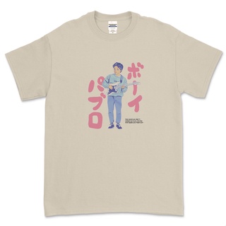 ROUND คอลูกเรือเสื้อยืด PABLO สําหรับเด็กผู้ชาย-4XL