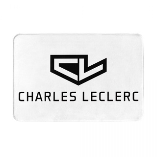 Charles Leclerc พรมเช็ดเท้า กันลื่น ลายโลโก้ (5) ดูดซับน้ํา แห้งเร็ว 16x24 นิ้ว สําหรับห้องน้ํา พร้อมส่ง