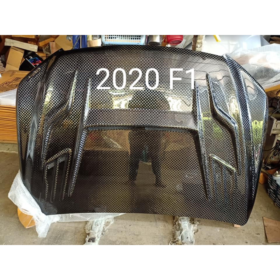 ฝาคาร์บอน ธนูทอง ลาย F1 DMAX 2020/2022/Mu-x 2021
