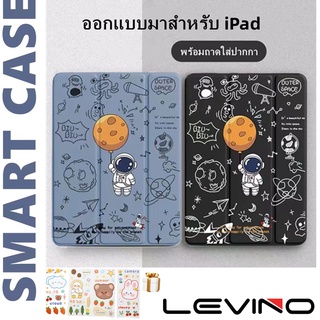 เคสไอเเพด ที่มีช่องเสียบปากกาฝาหลังแบบใส ไอแพดcase gen5/gen6 9.7 gen7/gen8/gen9 10.2 Air1/Air2/Air3 10.5 Air4/Air5 10.9