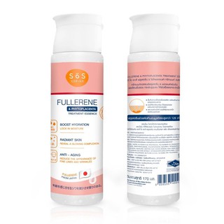 SOS Fullerene &amp; Phytoplacenta Treatment Essence 170 ml ผิวชุ่มชื้น กระจ่างใส กระชับรูขุมขน ลดริ้วรอย รอยสิว