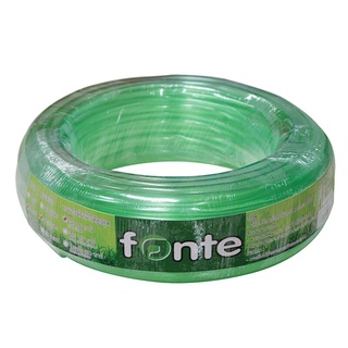 สายยางใส ขนาด 5/8 นิ้ว x 10 ม. สีเขียวใส FONTE สายยาง ที่ฉีดน้ำ Clear Hose Size 5/8 inches x 10 m. Clear Green FONTE