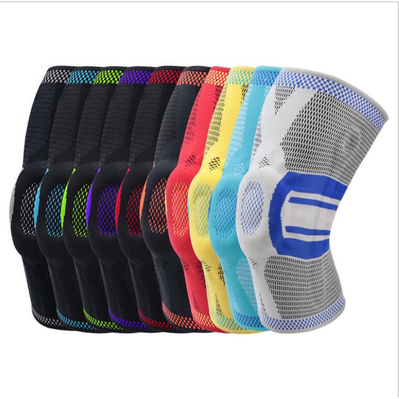 Queshark สนับเข่า 3D สำหรับเล่นกีฬา บาสเก็ตบอล CC073