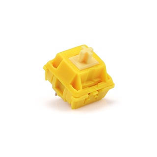 [Linear Switch] Gateron Cap Golden-Yellow v2 50g (1 ชิ้น)