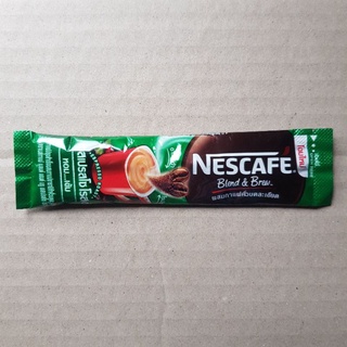 Nescafe เนสกาแฟ 3-IN-1 เอสเปรสโซ โรสท์ BLEND &amp; BREW 17.5G แพ็ค 1 ซอง